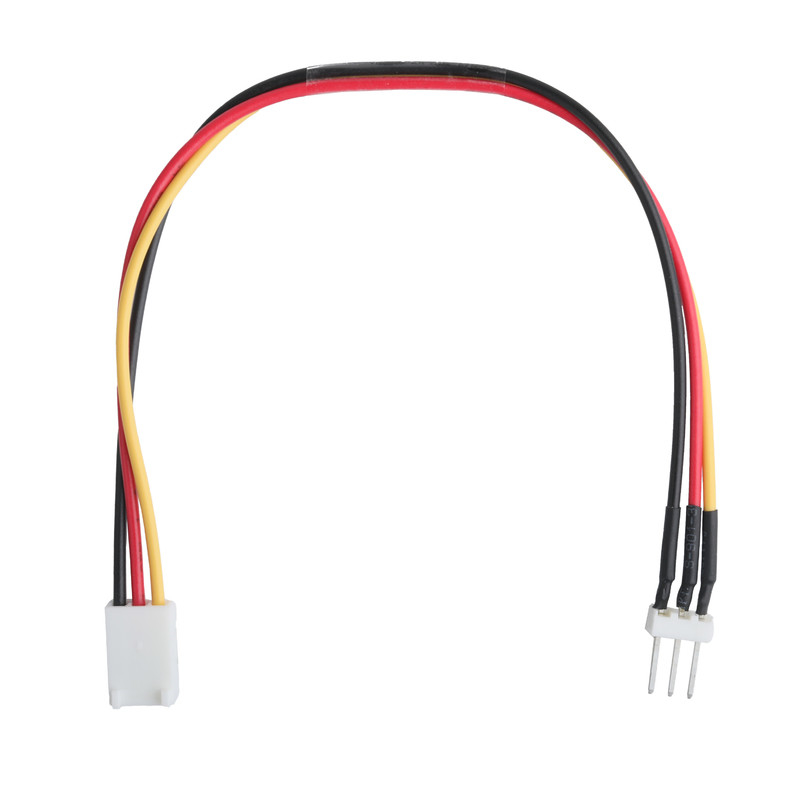 Molex bağlantısı 22-23-2031 22-01-3037 3-POS Fan Header Erkek Pins 2.54mm Pitch 22AWG Hook-Up Kablo Kablosu