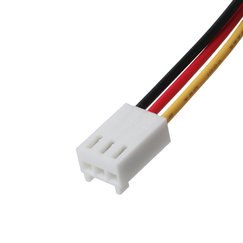 Molex bağlantısı 22-23-2031 22-01-3037 3-POS Fan Header Erkek Pins 2.54mm Pitch 22AWG Hook-Up Kablo Kablosu