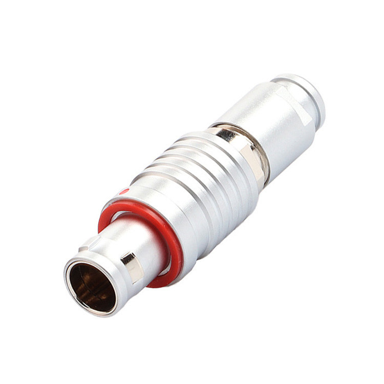 Fabrika İt-Çek-Kendine Kilitli T6 Kapalı Plug IP54 Endüstriyel Bağlantı, Dairesel Suya Karşı Bağlantı M B Serisi