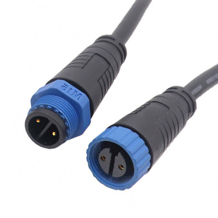 IP67 Su geçirmez M15 Endüstriyel Dairesel Bağlantı 2 3 Pin ile Lehimleme Tipi Montaj Bağlantısı