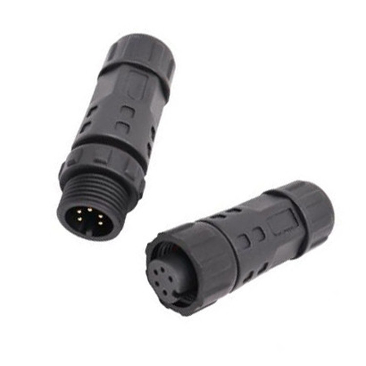 Fabrika Mini M12 8 Pin dairesel fiş konektörü Su geçirmez Endüstriyel IP67 Erkek / Kadın