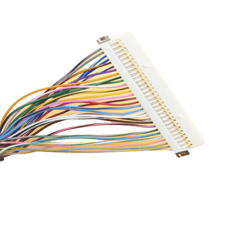 Led Lcd Dönüştürücü Gökkuşağı LVDS Kablo Montaj  30 Pin Fiş 40 Pin DF13-40DP
