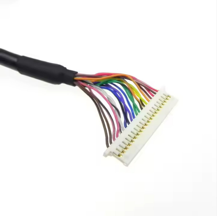 20 Pin  DF19G-20S-1C BLD2-20 1.0mm Lvds Ekran Kablosu 2 Satırlar 2 * 10 Pin Jst Sh1.0