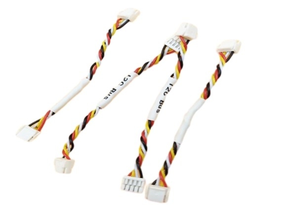 GHR -04V-SHousing Tel Kurulu Konnektörü İHA Için 28 Awg Ile Özel Tel Koşum