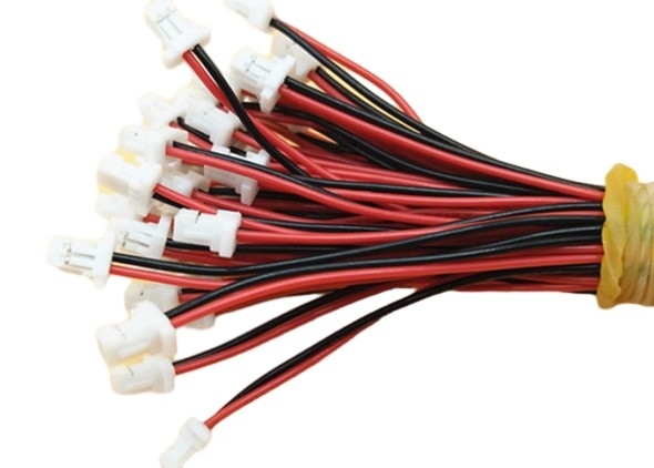 500mm Jst Kablo Mini Mikro Sh 1.0 2-Pin 2 Pin Jst Konnektörü Ile Teller Kabloları 3mm Kalaylı