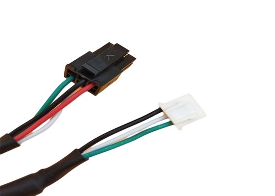Pvc Tel Koşum Mikro Fit 3.0mm 2 * 2p Molex 43025 Siyah Konnektör 4 Pin Jst - Xh 2464