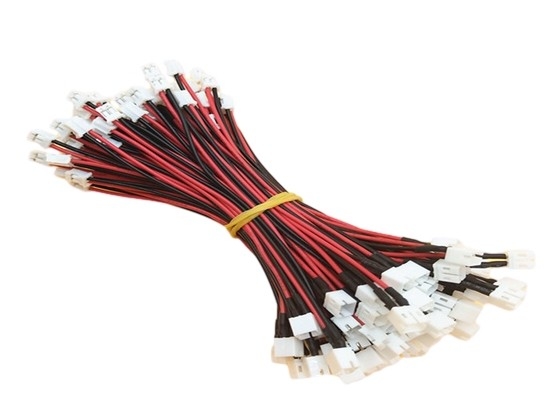 Kırmızı Ve Siyah 26 Awg Özel Kablo Demeti Jst PH 2PIN Erkek Kadın Tak Kablo