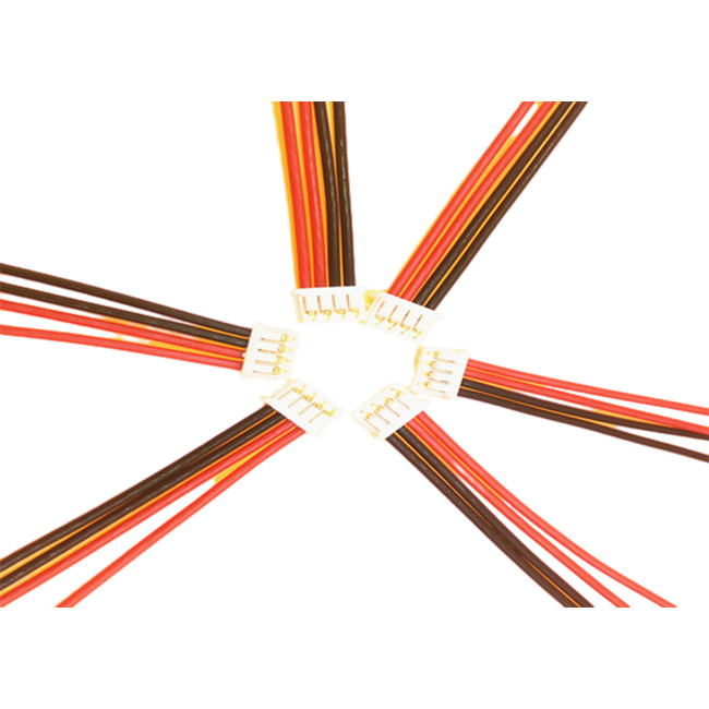 MOLEX 51021 4pin 1.25mm dişi dişi ile Hamur 24 AGW kablo demeti