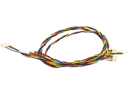 Kalkanlı 24AWG FEP Twisted Özel Tel Kablo Demeti / Ekransız Tip 30 V