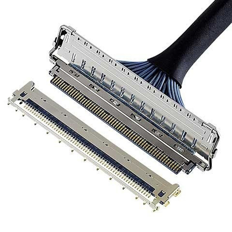 Mellanox CABLINE-CA II PLUS Mikro-Koaxial Bağlantı, Yatay Çiftleme Tipi, 0.4 mm Pitch, 20680 20788 20789 20790