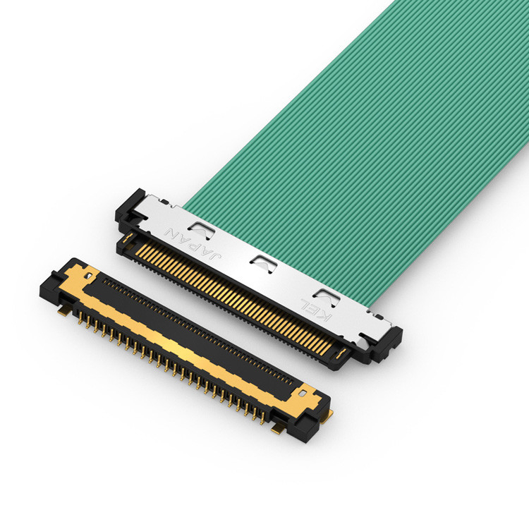 KEL XSL20-48S 0.25 mm Pitch, 44AWG ve 46AWG ile Mikro Koaksiyel Kablo Uygulamaları