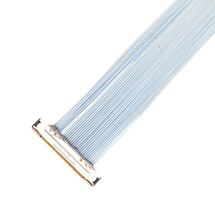 İzleme kamerası için, 0.25mm Pitch KEL XSLS20-30 ile bir Mikro Koaksiyel Kablo Montajı