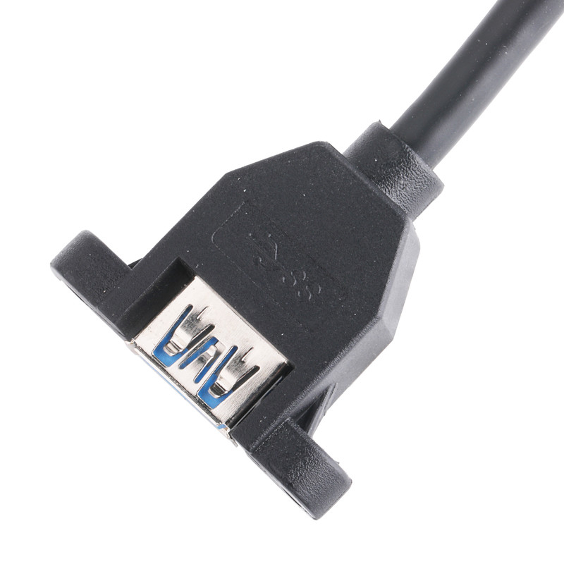 USB 3.0 Ön Panel Ana tahtası 19/20 Pin Kablo USB Kadın Splitter Adaptör Uzantı Bağlantısı