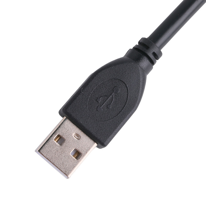 örgü Siyah UL Yazıcı Bağlantı Kablosu USB 2.0 Tipi A'dan Tipi B'ye Kilitleme