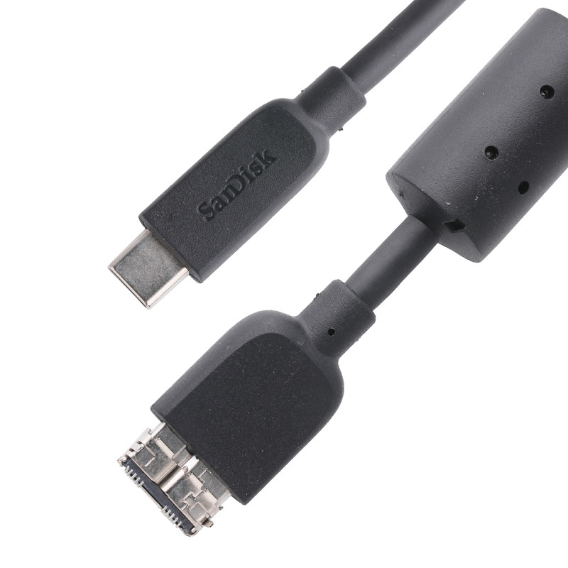 Rohs Harici Sabit Disk Kablosu USB-C To Micro USB 3.1 Gen 2 10 Gbps Uzunluk Özelleştir