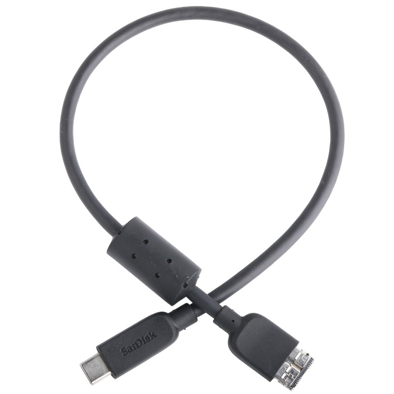 Rohs Harici Sabit Disk Kablosu USB-C To Micro USB 3.1 Gen 2 10 Gbps Uzunluk Özelleştir