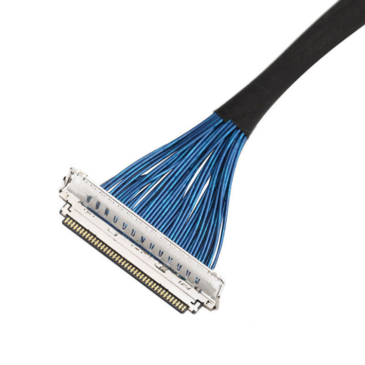 Fabrika Ipex Mikro Koaksi Mipi Dsi Lvds EDP Kablo Montajı 20846 20Pin 20846-020t-02 20847-020t-02 20P