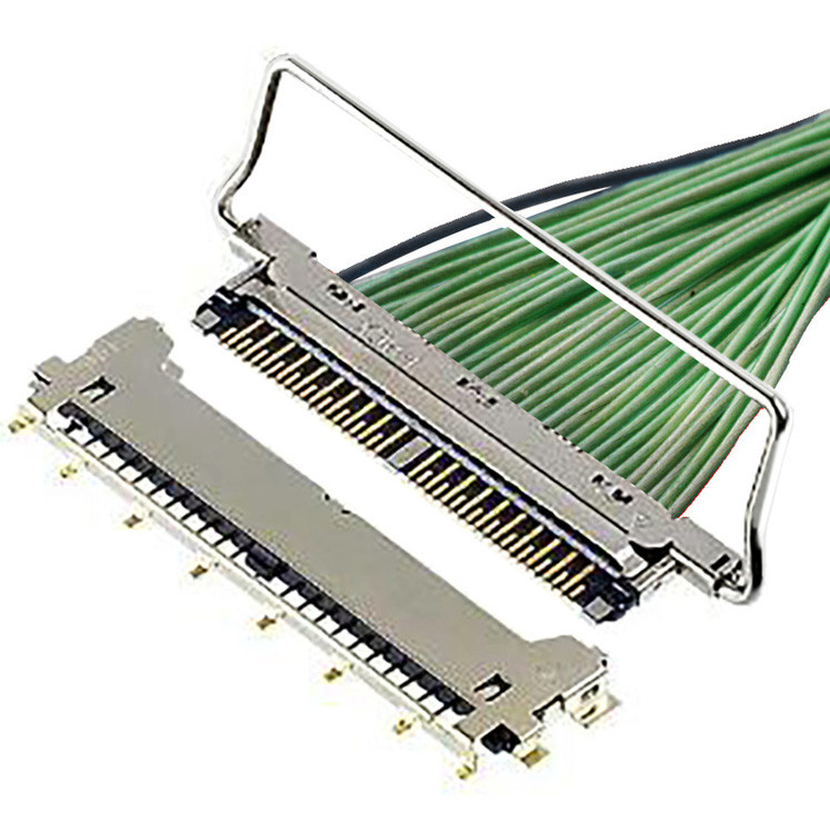 CABLINE-CX II, kapaksız, 20978-040T-01, A40-Pin LVDS konektörü ile 0.25mm Pitch ve Horizont