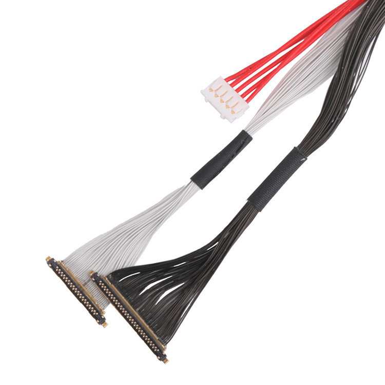 I-PEX 20531-034T-01 Bir 0.25mm Pitch ile Özel Kablo 20633-210T-02S Aynı 0.25mm Pitch ile