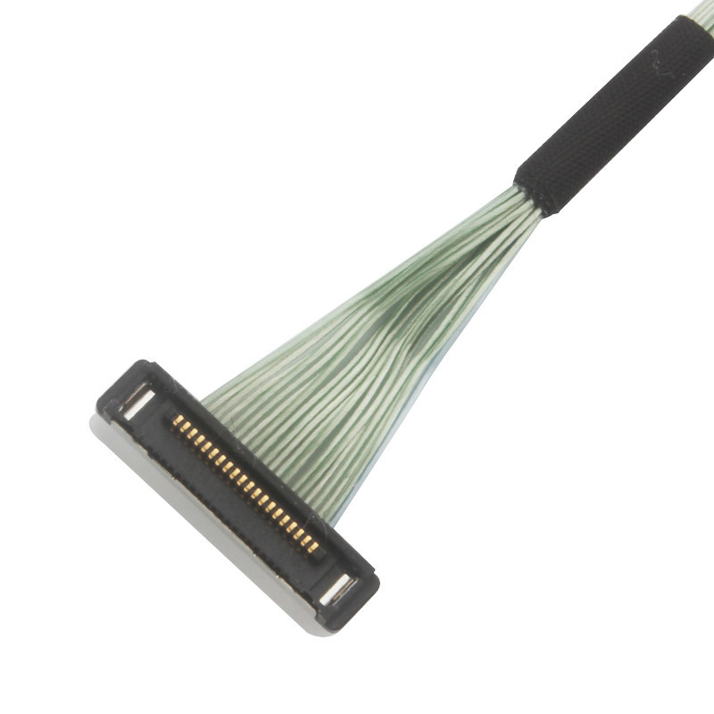 0.4mm Pitch IPEX 20380-R20T-06 Mikro Koaksiyel Kablo lvds bağlantı kablosu 20P 0.4mm pitch