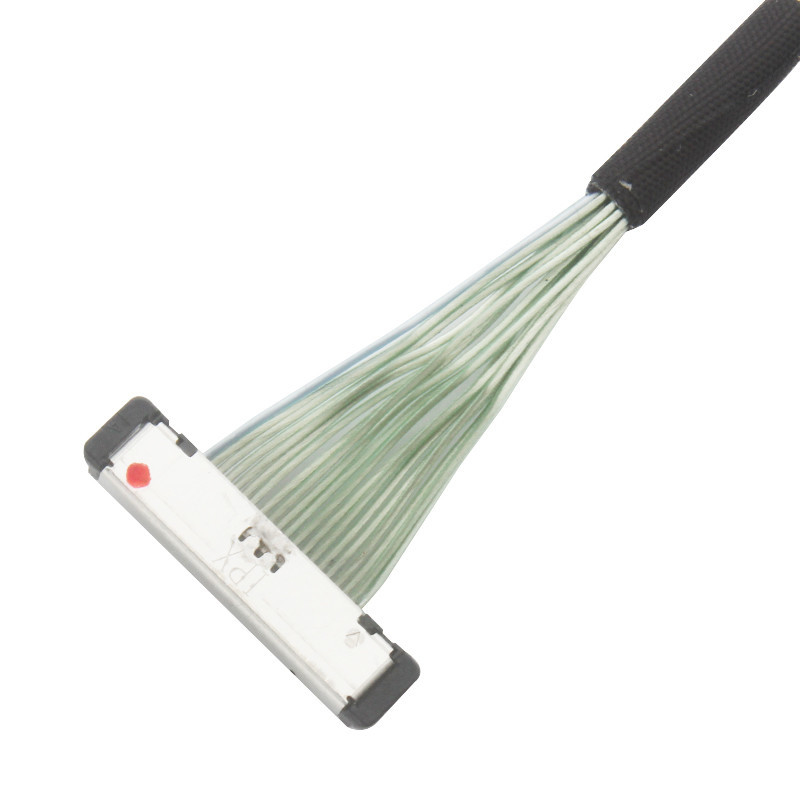 0.4mm Pitch IPEX 20380-R20T-06 Mikro Koaksiyel Kablo lvds bağlantı kablosu 20P 0.4mm pitch