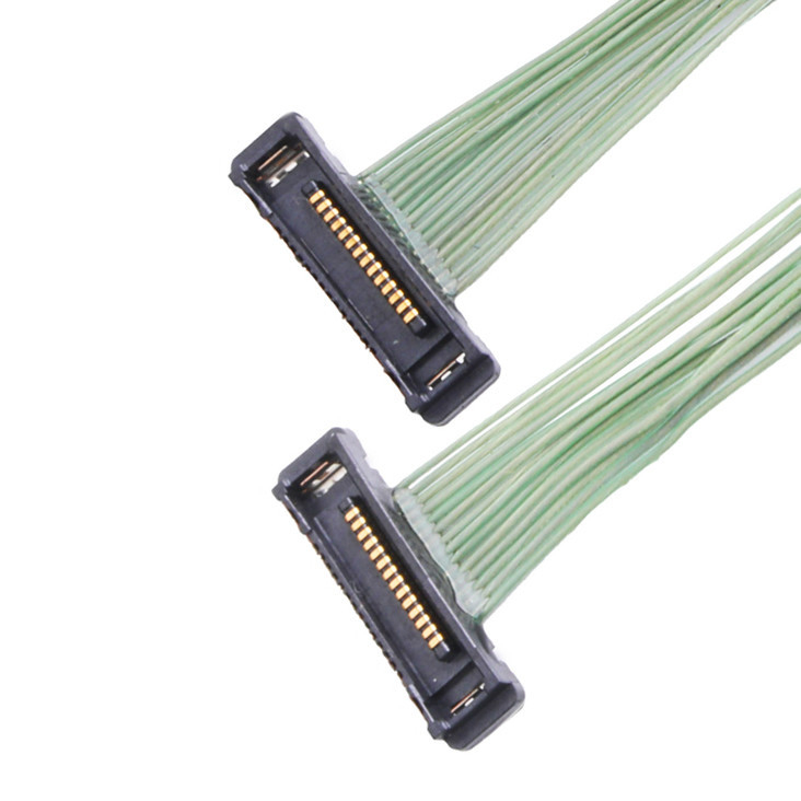 I-Pex Kablo ss 35P Mikro Koaksiyel Kablo 20380-035t-06 Lvds Bağlantısı 0.4mm Pitch Right Angle