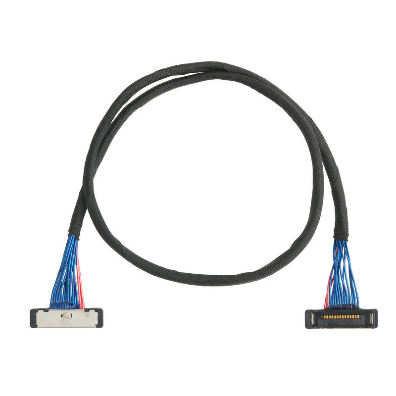 Kablo SS Mikro Koaksiyel Kablo 20380 Bağlantı I-PEX 20380-R14T-06 0.4mm Pitch 14P bağlantısı