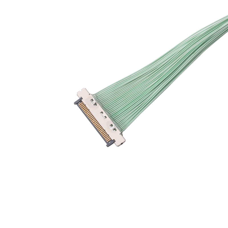KEL 0.4mm Pitch Mikro Koaksiyel Kablo USL20-30SS-010-C 30 Pin 40 Pin İnce Fiş Tasarımı
