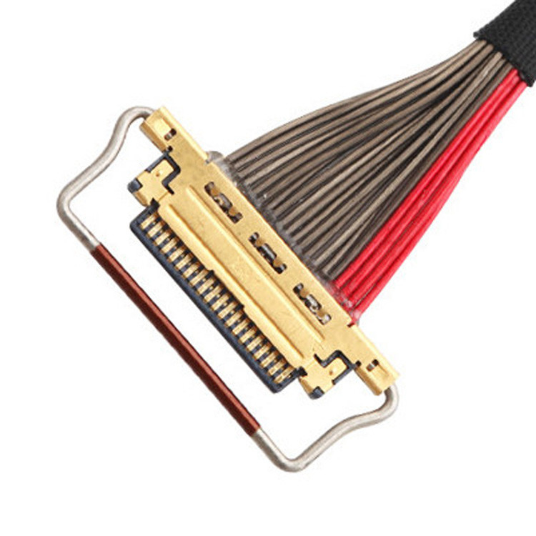 Fabrika UL EDP LVDS Koaksiyel Kablo I PEX 0.4mm Pitch 20633-220T-01S 20 Pin