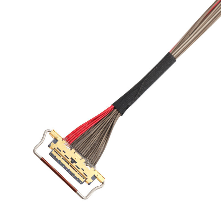 Fabrika UL EDP LVDS Koaksiyel Kablo I PEX 0.4mm Pitch 20633-220T-01S 20 Pin