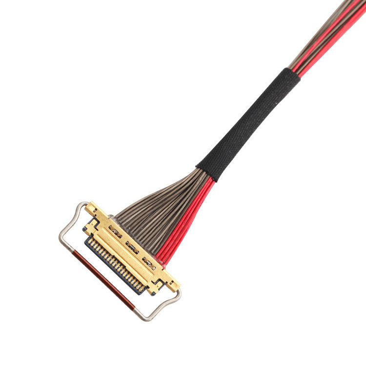 Fabrika UL EDP LVDS Koaksiyel Kablo I PEX 0.4mm Pitch 20633-220T-01S 20 Pin