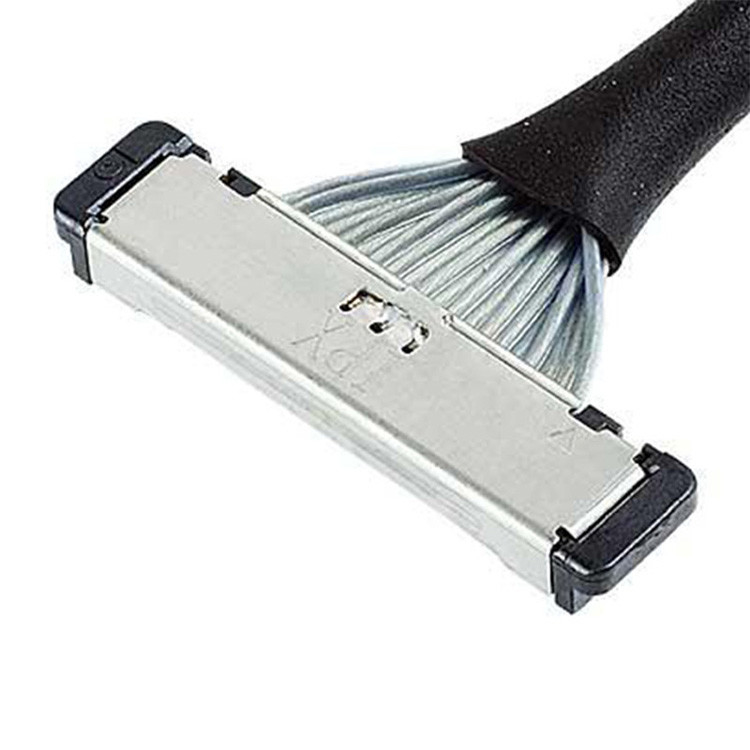 Alıcı Plug CABLINE-SS 20380-R20T-06 Mikro Koaksiyel Kablo Bağlayıcı Lvds 20 Pin Bağlayıcı Kablo
