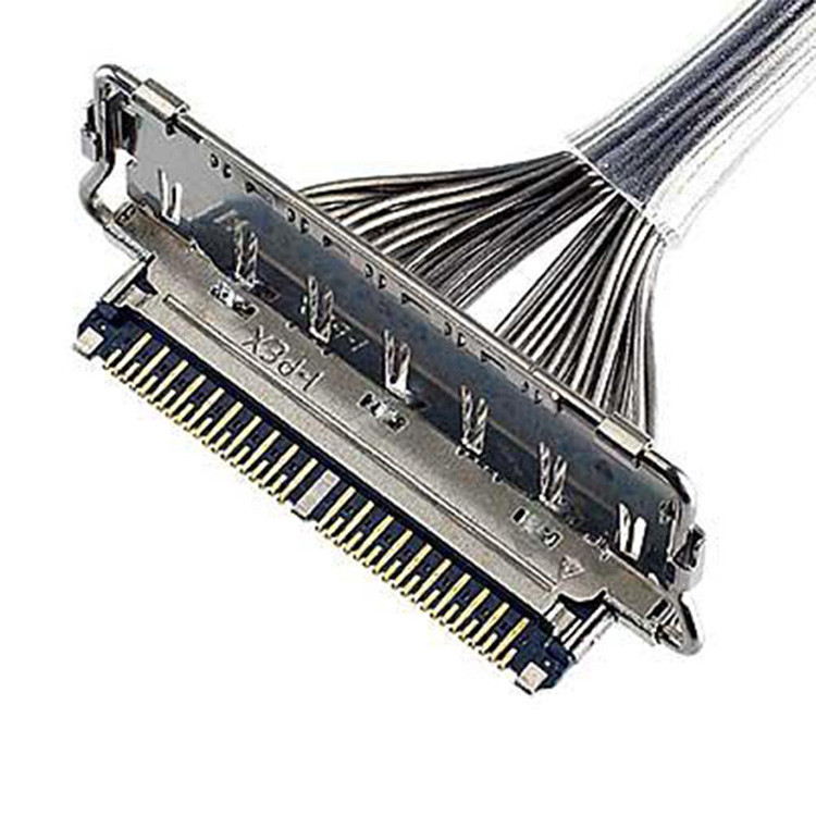 Yatay Çiftleşme Tipi Mikro-Koaxial Bağlantı Lvds Bağlantı Tipleri 40 Pin Lvds Bağlantı 20977-040T 040E 01