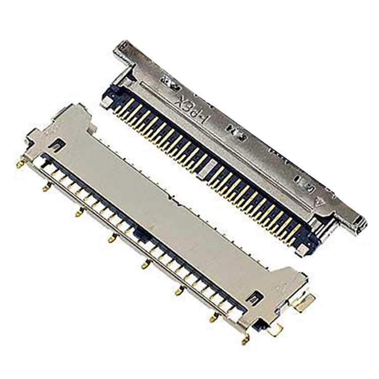 Yatay Çiftleşme Tipi Mikro-Koaxial Bağlantı Lvds Bağlantı Tipleri 40 Pin Lvds Bağlantı 20977-040T 040E 01