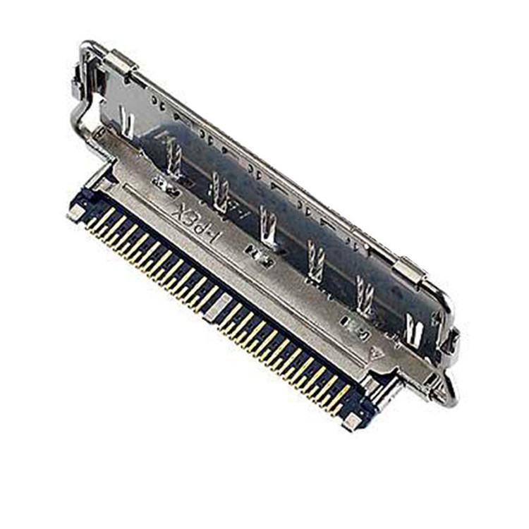 Yatay Çiftleşme Tipi Mikro-Koaxial Bağlantı Lvds Bağlantı Tipleri 40 Pin Lvds Bağlantı 20977-040T 040E 01