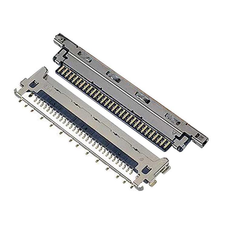 Yatay Çiftleme Tipi Mikro-Koaxial Bağlantı Kablosu VS II 20846-020T 030T 040T 0,5 mm Pitch