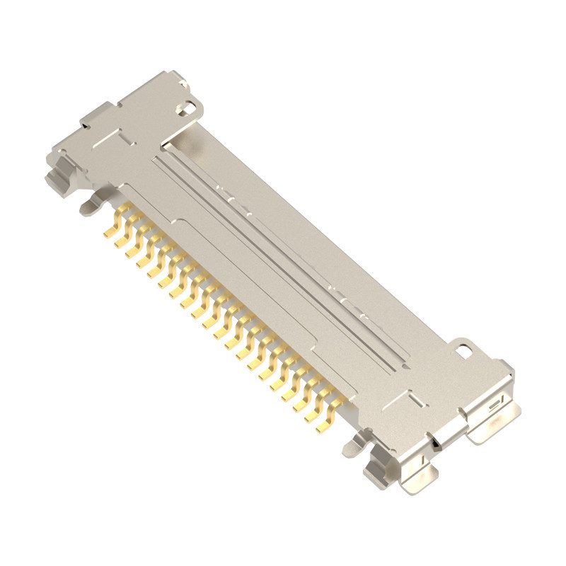 CABLINE-CA 20pin 20633-220T-01S Mikro Koaksiyel Kablo 0,4 mm adım, Yatay çiftleşme tipi Mikro koaksiyel konektör