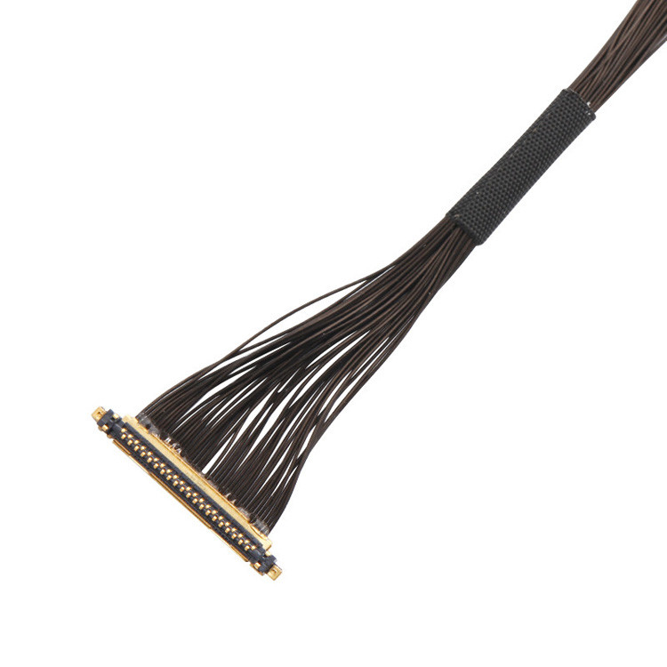 34 Pin JST AUHR-05V-H To I-PEX 20531-34-01 0.25mm Pitch LVDS EDP Kablo Montajı