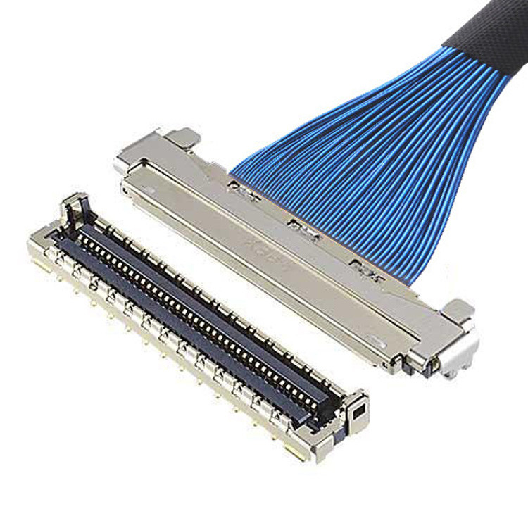 Mikro Koaksiyel LVDS Kablosu EMC Koruması ve Mekanik Kilitleme IPEX MICRO COAX KABLE 30P CABLINE-UM 20878-030T-01