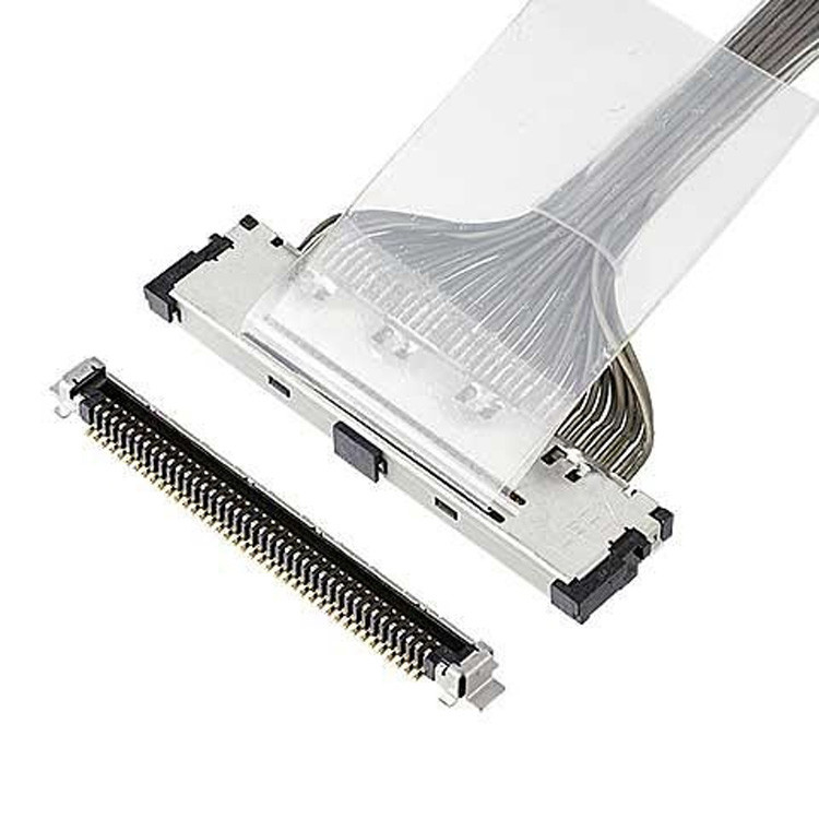 Mikro Koaksiyel Kablo Plug Dikey Çiftleme Tipi Mikro Koaksiyel Bağlantı FPL 40P 20437 20438-040T-01 2496-040 20439-040E-01