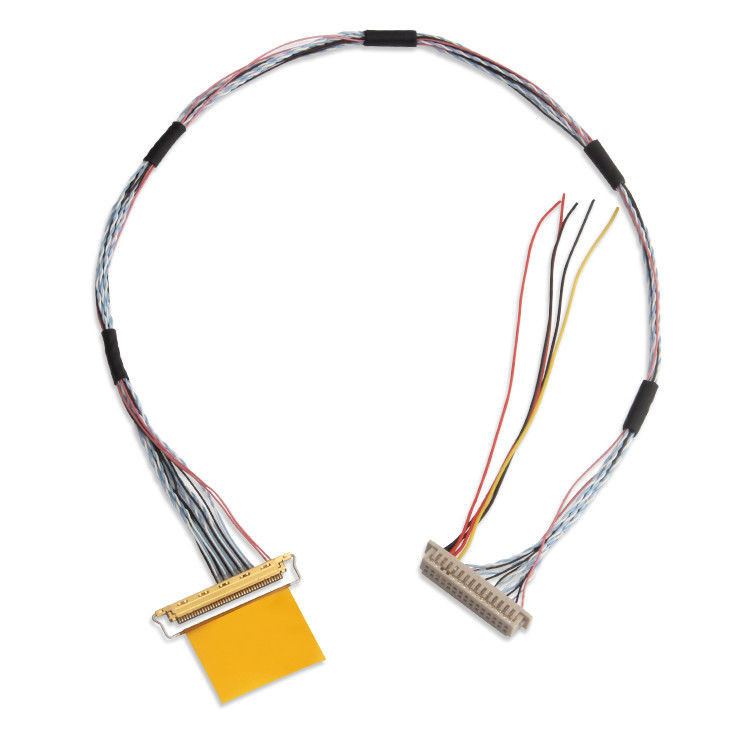 1.25mm 0.5mm Lvds Koaksiyel Kablo Df13 30ds 1.25 C To I Pex 20453 040t 13