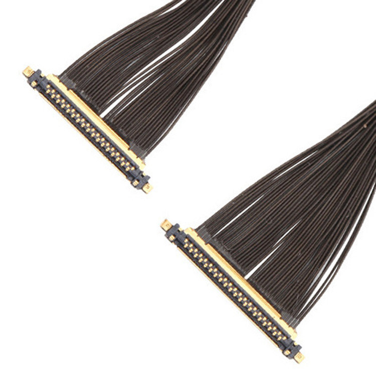 0.25mm Pitch I PEX CABLINE-UX II 20531-034T-02 to 20531-034T-02 IPEX 20531 Serisi 30P Mikro Koaksiyel Kablo