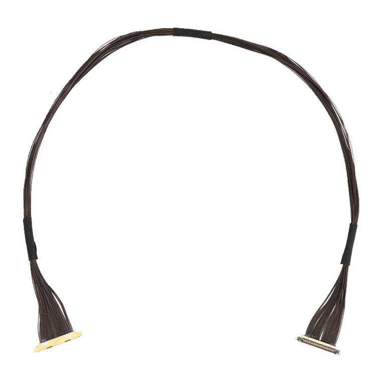 0.25mm Pitch I PEX CABLINE-UX II 20531-034T-02 to 20531-034T-02 IPEX 20531 Serisi 30P Mikro Koaksiyel Kablo