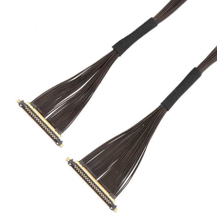 0.25mm Pitch I PEX CABLINE-UX II 20531-034T-02 to 20531-034T-02 IPEX 20531 Serisi 30P Mikro Koaksiyel Kablo