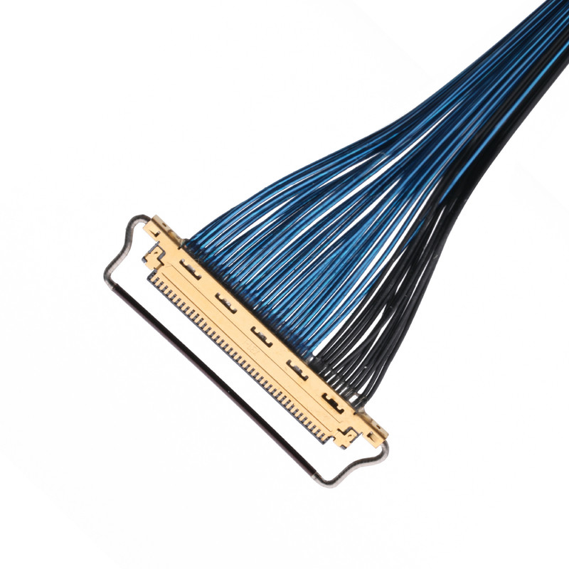 I-PEX CABLINE-CA 20633-250T-01S 50P 0.4mm pitch Yatay çiftleşme tipi Mekanik kilitli mikro-koaksiyel bağlantı