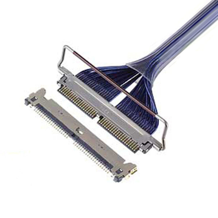Hd Kabline-Cal Mikro Koaksiyel Kablo 30P 20728 20777-030t-01 0.4 mm Pitch Horizontal Mating Tipi Mikro Koaksiyel Bağlayıcı