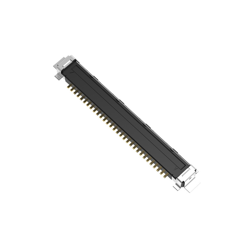 FPL II 20437-030T-01 Yatay çiftleşme tipi Mekanik kilitli mikro-koaksiyel konektör 30Pin 40P 50P 0,4 mm mesafe
