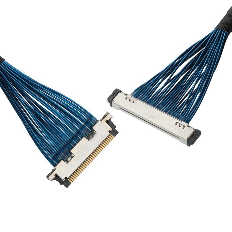 0.4mm Pitch Koaksiyel Kablo Bağlantısı ROHS IPEX Mikro Koaksiyel Kablo 20380-R30T-06 To 20345-30T-32R