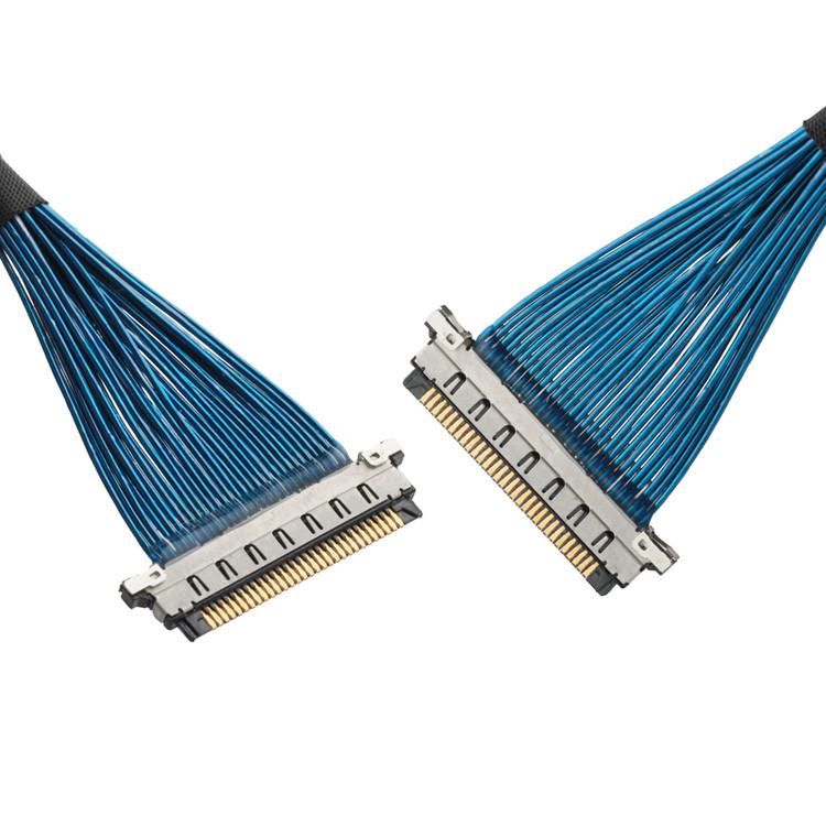 0.4mm Pitch Koaksiyel Kablo Bağlantısı ROHS IPEX Mikro Koaksiyel Kablo 20380-R30T-06 To 20345-30T-32R