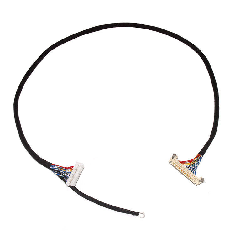 OEM/ODM Özelleştirme Uzunluğu 2.0mm Pitch LVDS Kablo Montajı 30 Pin IPEX DF11-24DS-2C To FI-X3OHL